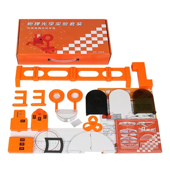 Physical Optical Teaching Science Experiment Optical Bench Lens Pinhole Imaging Optics Equipment Tools Physics Lab Set
