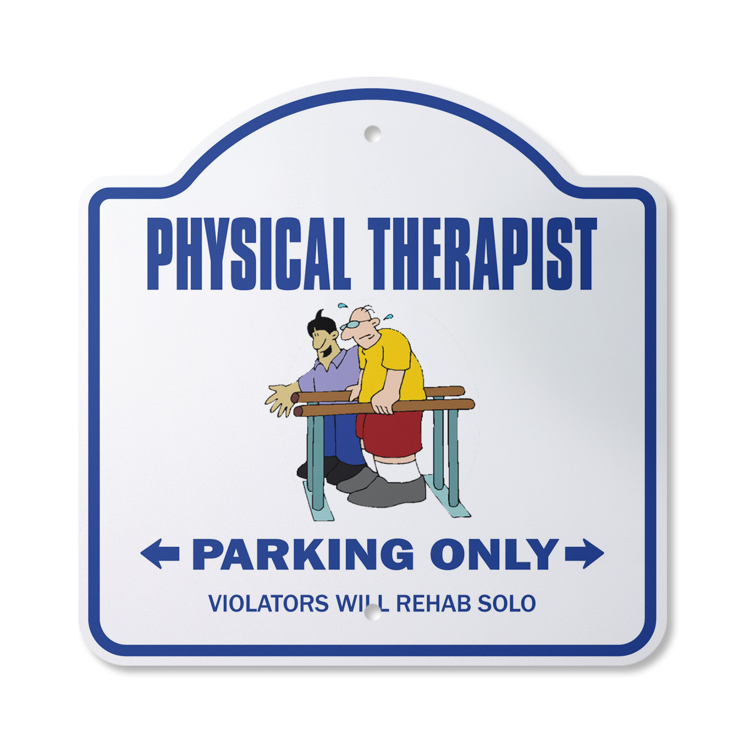 Physical Therapist 10” x 10” Sign | Indoor/Outdoor Plastic ...