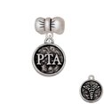 thumbnail image 1 of Physical Therapist Caduceus Seal - PTA - Bow Charm Bead, 1 of 1