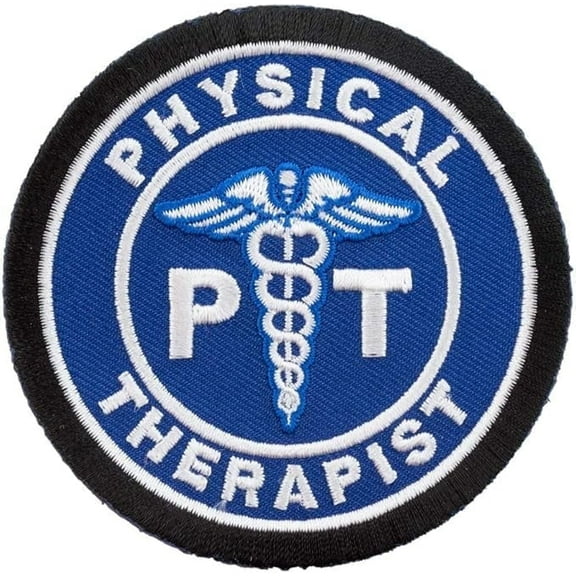 Physical Therapist PT Blue Patch, Medical Profession Patches