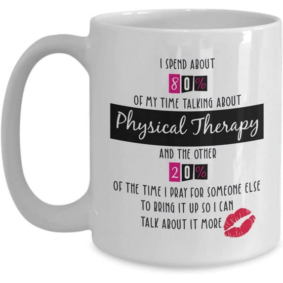 Physical Therapy Coffee Mug, Physical Therapy Gifts, Gifts For Physical Therapy, Physical Therapy Gifts For Sick People, Birthday Christmas Basket gag Gift Idea