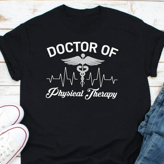 Physical Therapy DPT Doctor Medical Professional Graphic T Shirt Top,for unisex up to size 5XL
