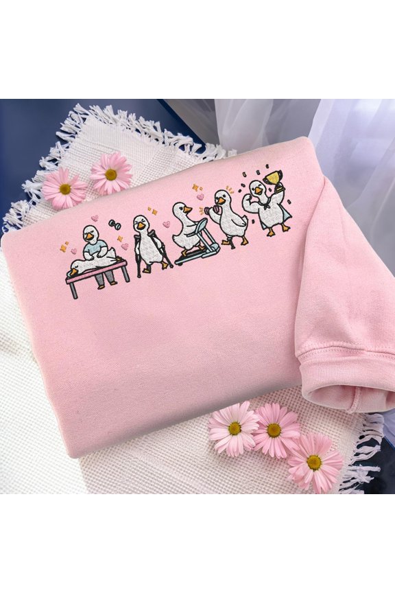 Physical Therapy Shirt, Embroidered Silly Goose Sweatshirt, Physical Therapy Gifts, PT Shirt PT Gifts, DPT Graduation Gift, Therapist Tee