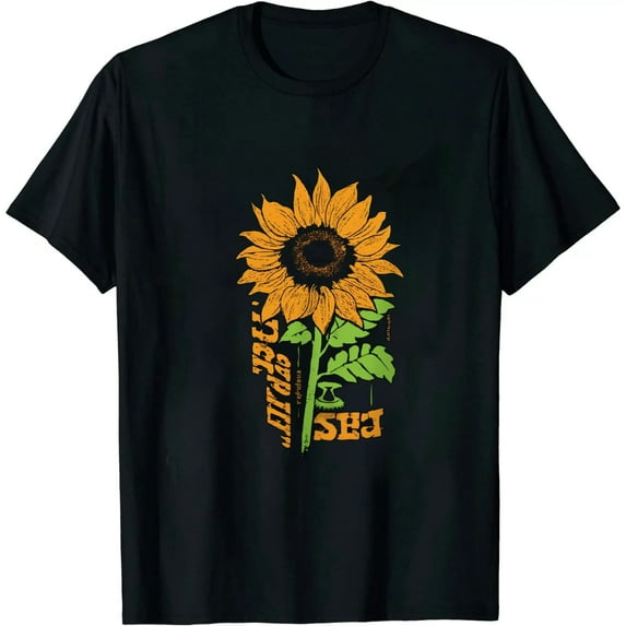 Physical Therapy Sunflower PT Therapist T-Shirt 0548