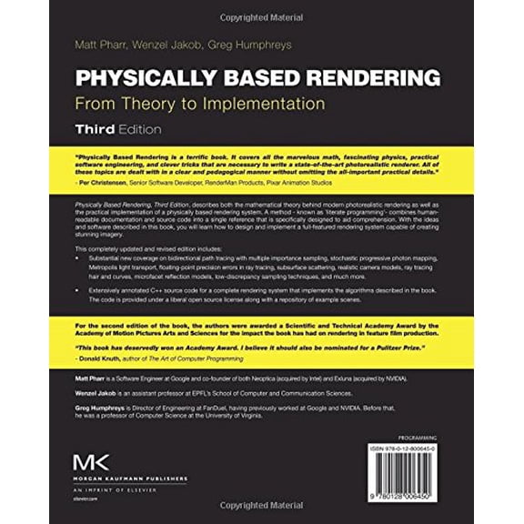 Pre-Owned Physically Based Rendering