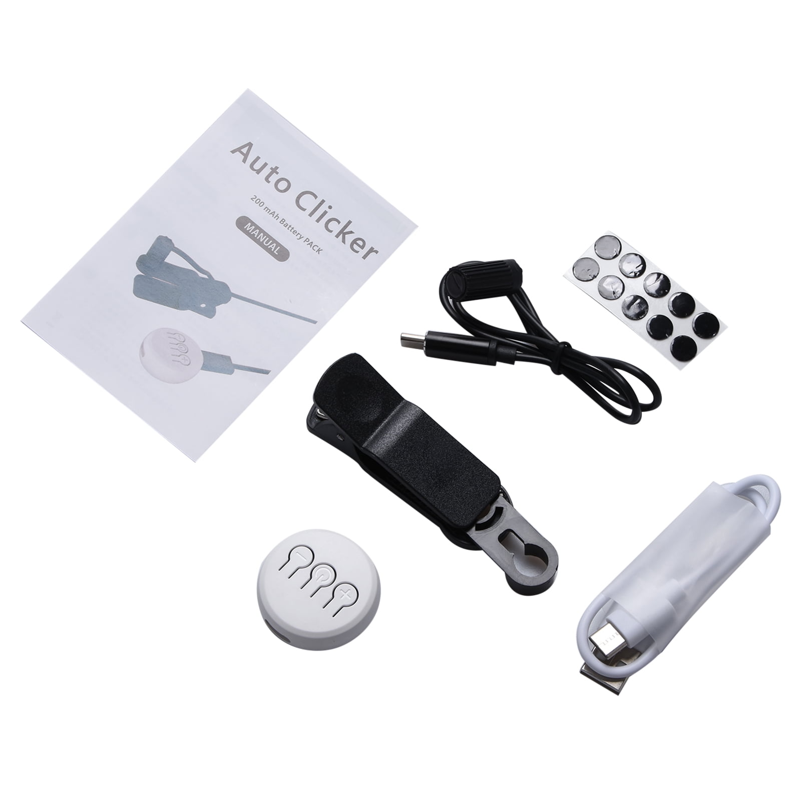 Clicker Automatico Per Telefono - Tapper Schermo Per Giochi, Live Streaming, Shopping - Regolazione Velocità, Design Compatto