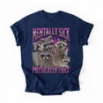 thumbnail image 1 of Physically Thicc Funny Raccoon Meme Bootleg Graphic 90s T-Shirt, Multicolors, Size S-5XL, 1 of 5