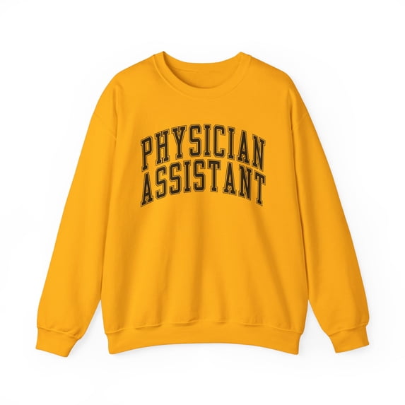 Physician Assistant PA Sweatshirt Gifts Crew Neck Shirt Long Sleeve Unisex