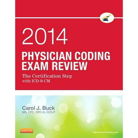 Physician Coding Exam Review with Access Code : The Certification Step with ICD-9-CM (Paperback)