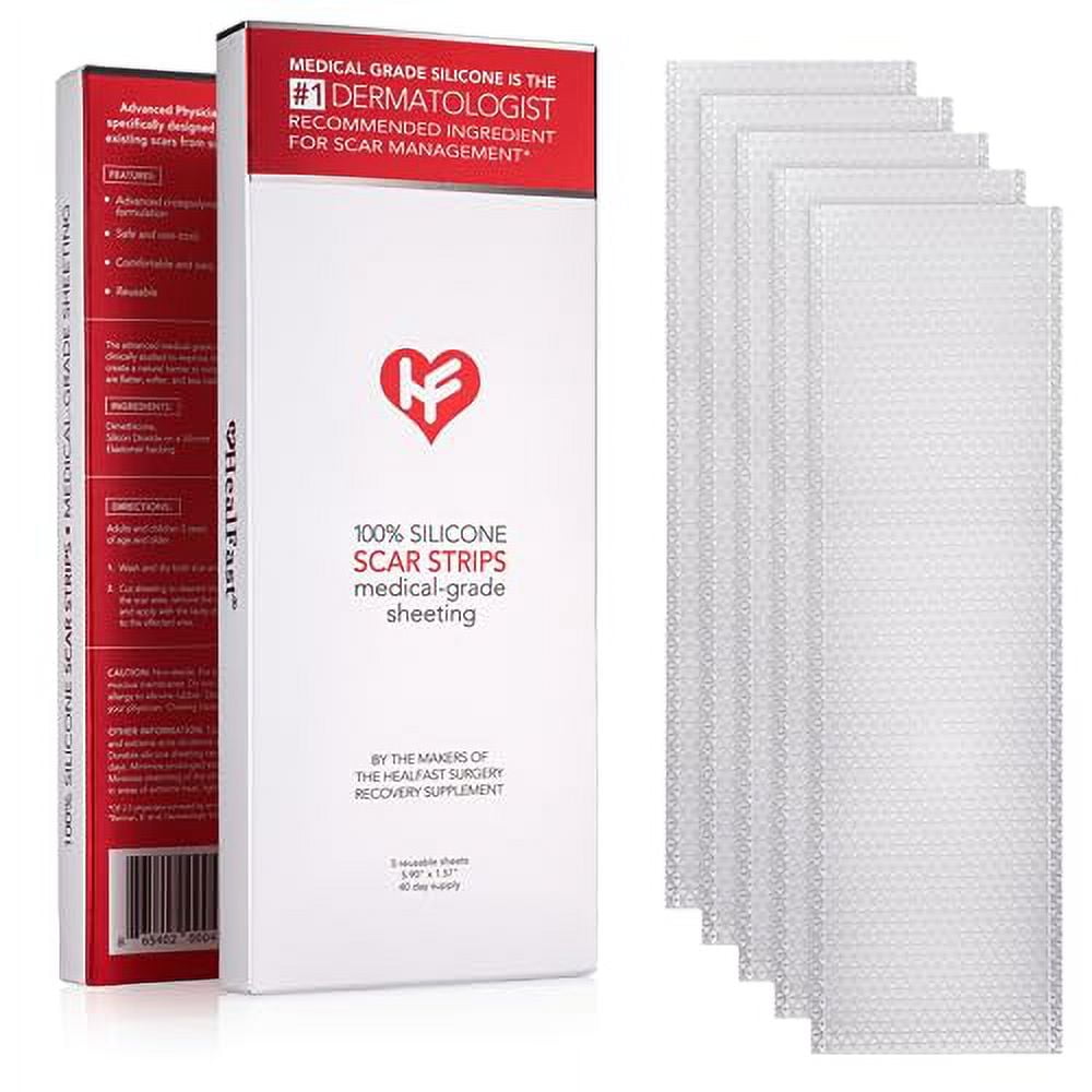 Physician Formulated Silicone Scar Sheets Advanced Crosspolymer