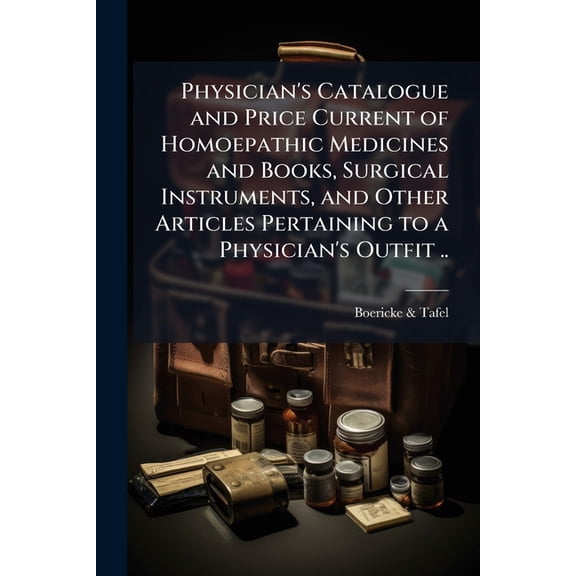 Physician's Catalogue and Price Current of Homoepathic Medicines and Books, Surgical Instruments, and Other Article, (Paperback)