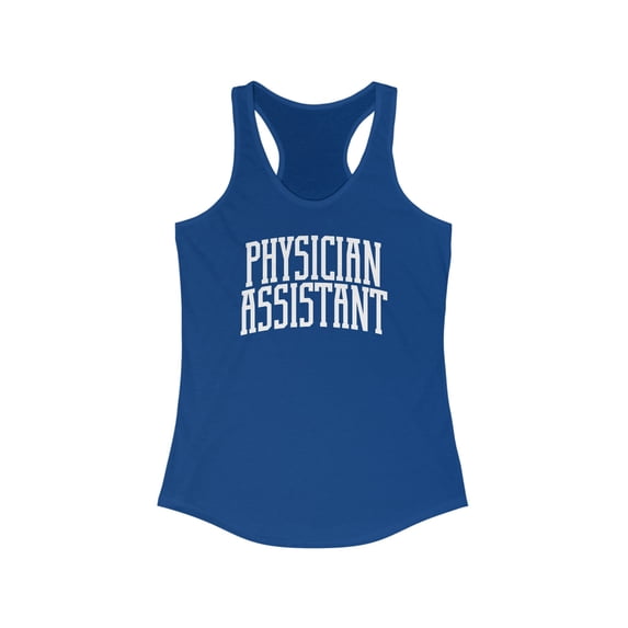 Physician assistant PA Graduation Tank Top Gifts Shirt Womens Sleeveless