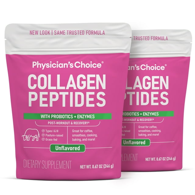 Free Shipping! Physician's Choice Collagen Peptides Powder, 246g ...