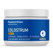 Physicians Choice Colostrum Gold Powder - for Gut & Immune Health - Whole & Unstripped - 30 Servings