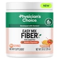 thumbnail image 1 of Physician's Choice Easy Mix Fiber Powder for Digestive Health & Regularity - Soluble Prebiotic Fiber - Peach Mango - 30 Servings, 1 of 7