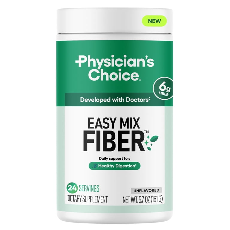 how to mix glp 1 powder Physician’s Choice Easy Mix Fiber Powder