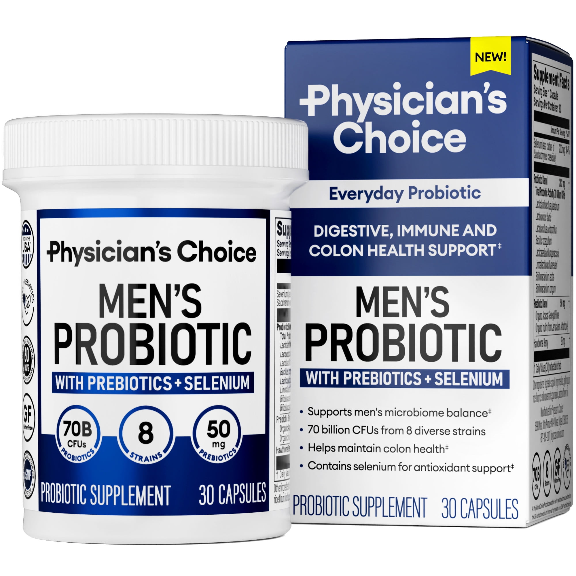 Physicians Choice Thin 30 Probiotic Reviews Customer reviews for Physician's Choice Probiotics for Men 70 Billion