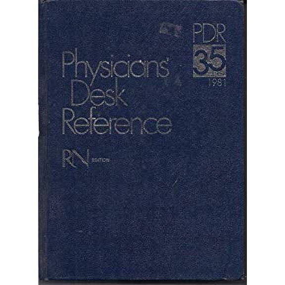 Pre-Owned Physician's Desk Reference (Hardcover) 0874899591 9780874899597
