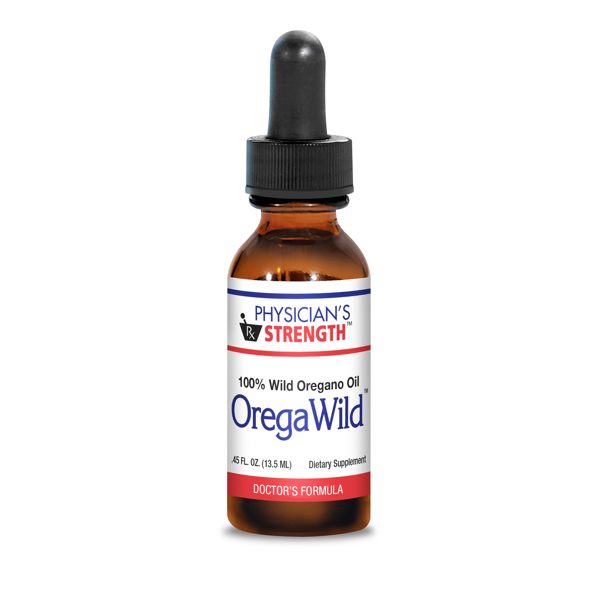 Physician’s Strength™ OregaWild™, .45 fl. oz. (13.5 mL) – All-Natural Dietary Supplement for Adults – Made with P73