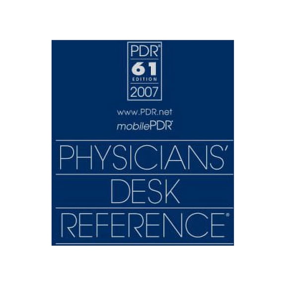 Pre-Owned Physicians' Desk Reference 2007 (Unknown) 1563635682 9781563635687