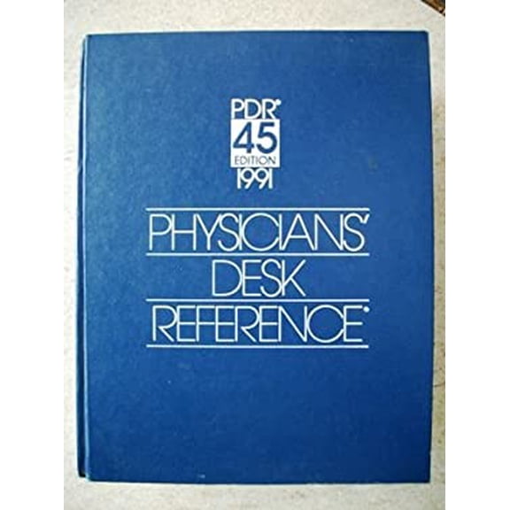 Pre-Owned 1991 Physicians Desk Reference (Hardcover) 0874897165 9780874897166