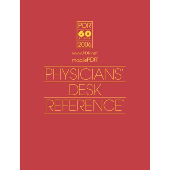 Pre-Owned Physicians Desk Reference (PDR) 60th Edition 2006 (Hardcover) 1563635267 9781563635267