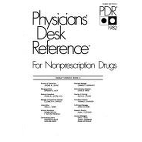 Pre-Owned Physicians' Desk Reference for Nonprescription Drugs (1982) 9780874898545