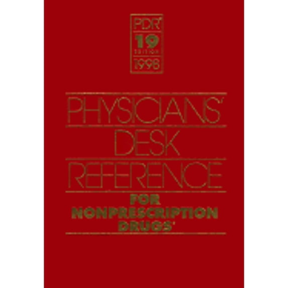 Pre-Owned PDR for Nonprescription Drugs (Hardcover) 156363256X 9781563632563