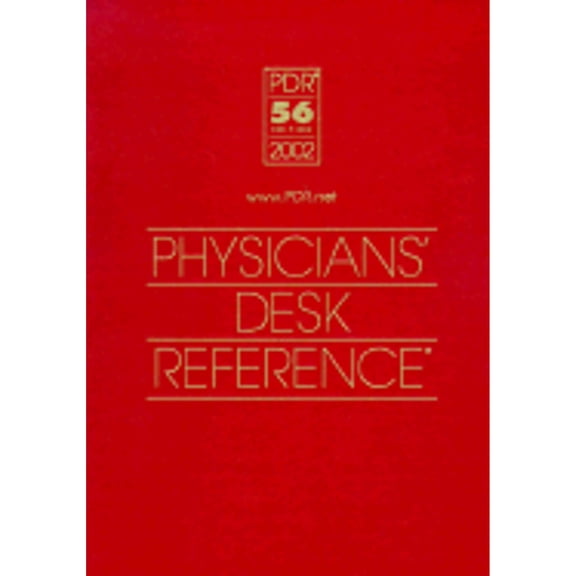 Pre-Owned Pdr Hospital Library 2002 (Physicians' Desk Reference (Pdr)) Paperback