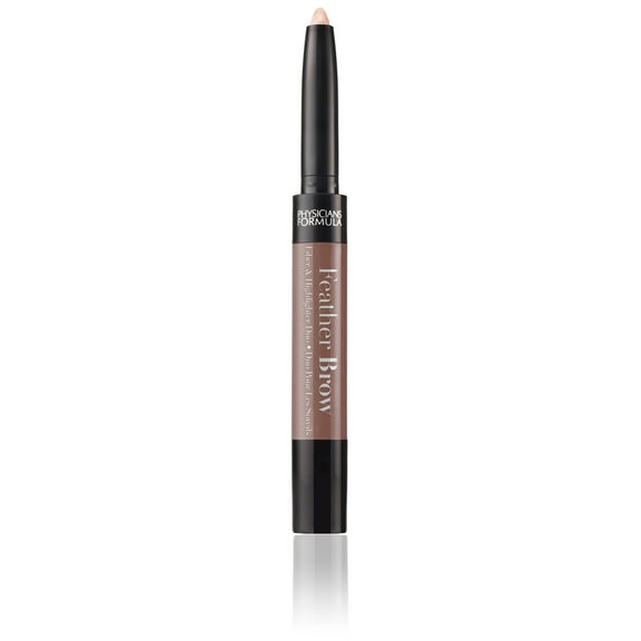 Physicians Formula Eye Booster Feather Brow Fiber & Highlighter Duo, Brunette