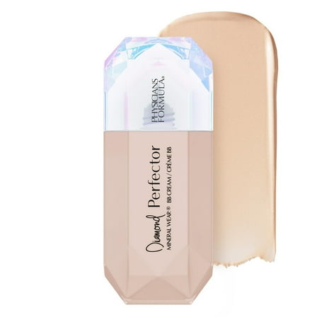Physicians Formula Mineral Wear Diamond BB Cream Makeup, Fair to Light, 1.0 oz