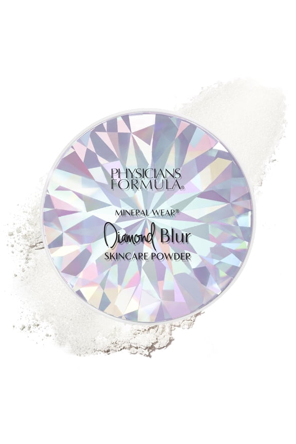 Mineral Wear Diamond Blur Skincare Loose Setting Powder Makeup - Translucent