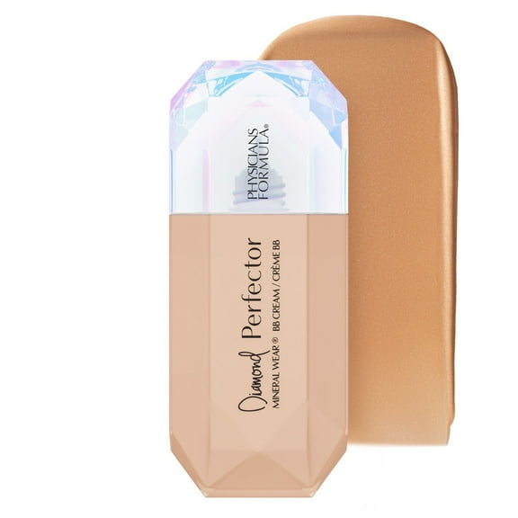 Physicians Formula Mineral Wear Diamond Perfector BB Cream Makeup, Medium-to-Tan, 1.0 oz