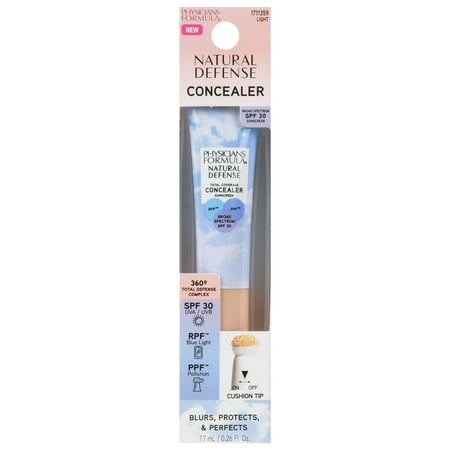 Physicians Formula Natural Defense Total Coverage Concealer SPF 30, Light
