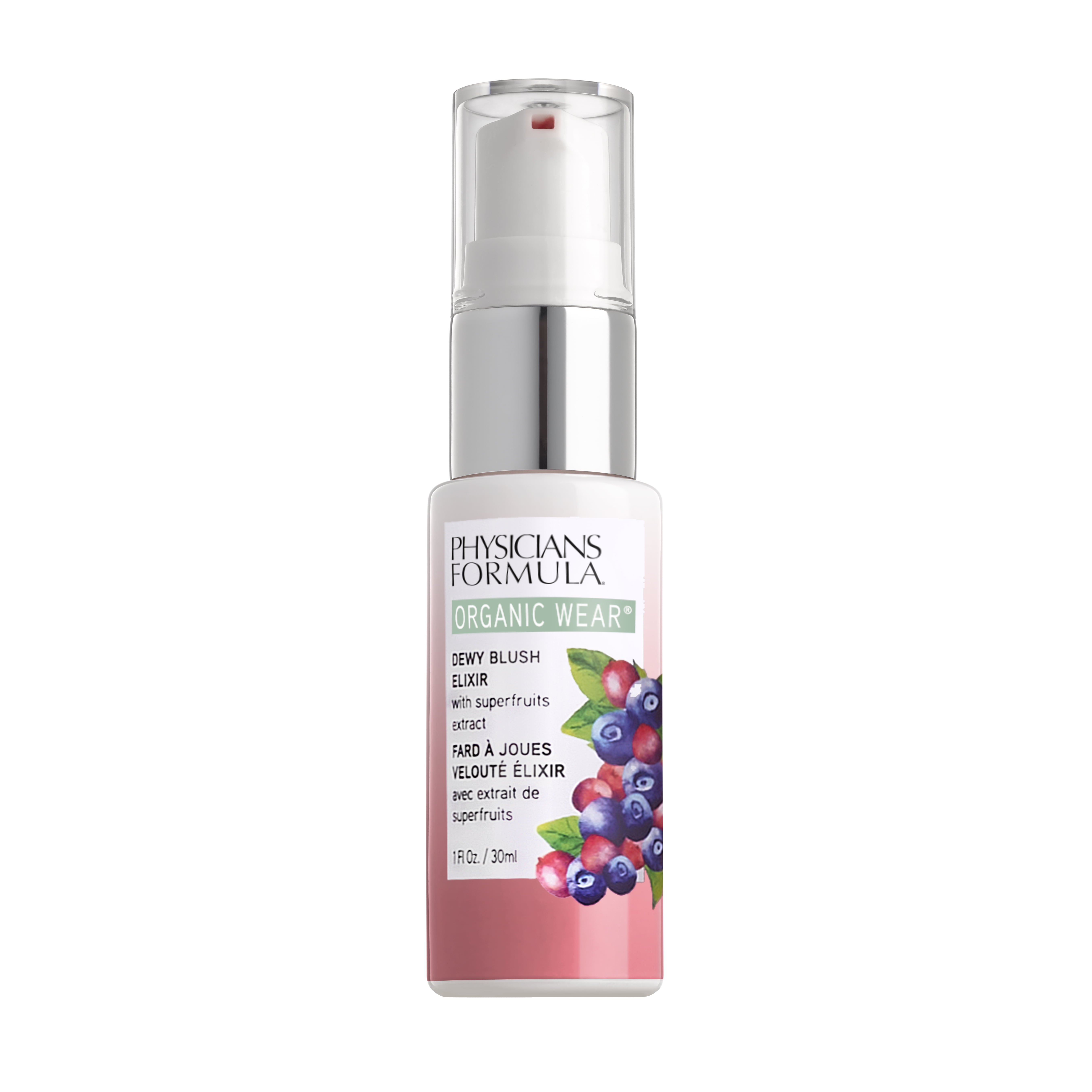 Physicians Formula Organic Wear Dewy Blush Elixir, Pink Berry