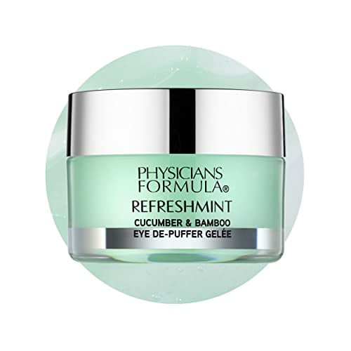 Physicians Formula RefreshMint Cucumber & Bamboo Eye DePuffer GelÃ©e, Reduce Puffiness, Lines