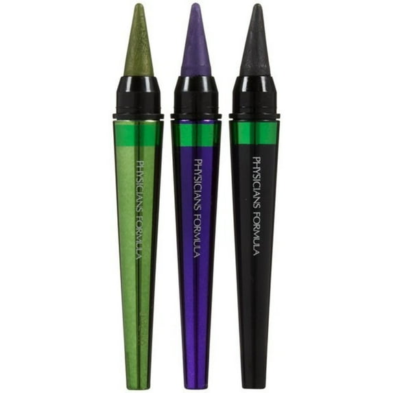 Physicians Formula Shimmer Strips Custom Eye Enhancing Intense Kohl Kajal Eyeliner Trio, Green Eyes