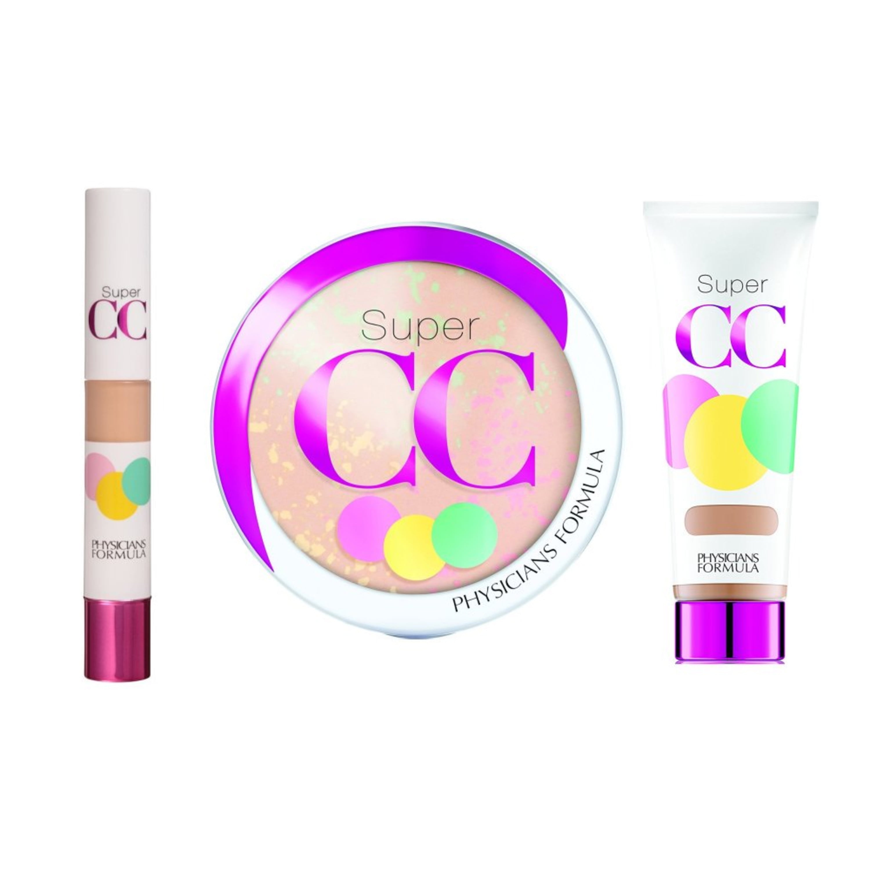 Physicians Formula Super CC ColorCorrection + Care Makeup, Light