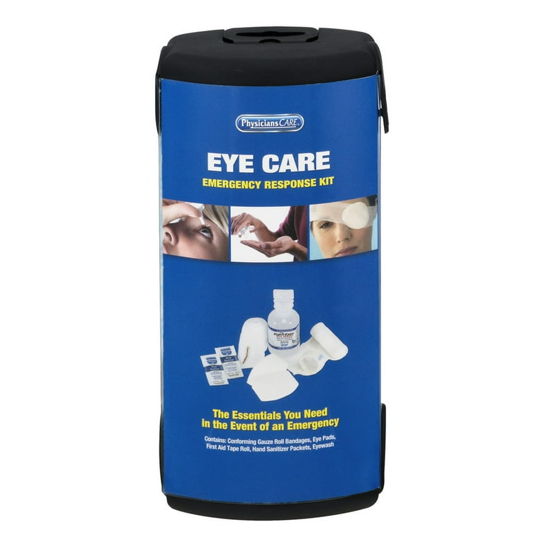 First Responder Eye Care First Aid Kit, Plastic Case First Responder Eye Care First Aid Kit, Plastic Case
