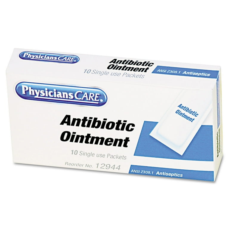 First Aid Kit Refill Triple Antibiotic Ointment, Packet, 12/Box First Aid Kit Refill Triple Antibiotic Ointment, Packet, 12/Box