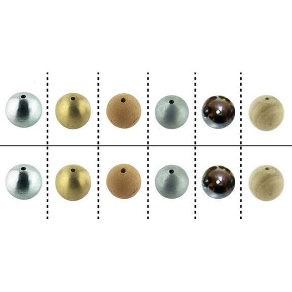 Physics Balls Set - Drilled Balls by Go Science Crazy