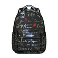 thumbnail image 1 of Physics Biology Students Backpack Science Classroom Educational Wall School Bag with Scientific Formula and Experiment Design, Lightweight and Adjustable Strap, 1 of 6