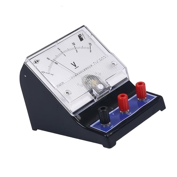 Physics Classroom Analog Ammeter Double Ranges 0.6A-3A Easy Read Pointers
