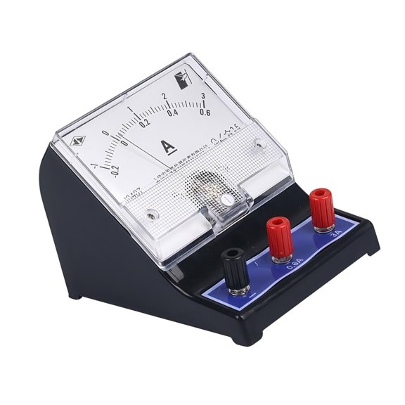 Physics Classroom Demonstration Ammeter Double Ranges 0.6A-3A Easy Read Pointers Dials Educational Voltages Tester