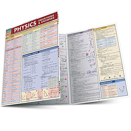 Pre-Owned Physics Equations & Answers: Quickstudy Laminated Reference Guide (Paperback) 1423201906 9781423201908