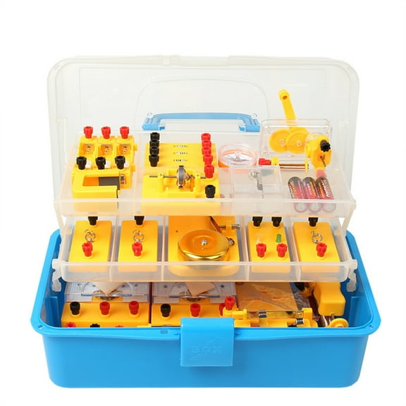 Physics Equipment Box Electromagnetism Experiment Demonstration Tool For Science Lab Practical Circuit Experiments