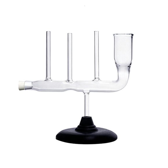 Physics Fluid Pressure Demonstrator Apparatus with Transparent Observation Tubes, Classroom Teaching Apparatus for Lab Lessons