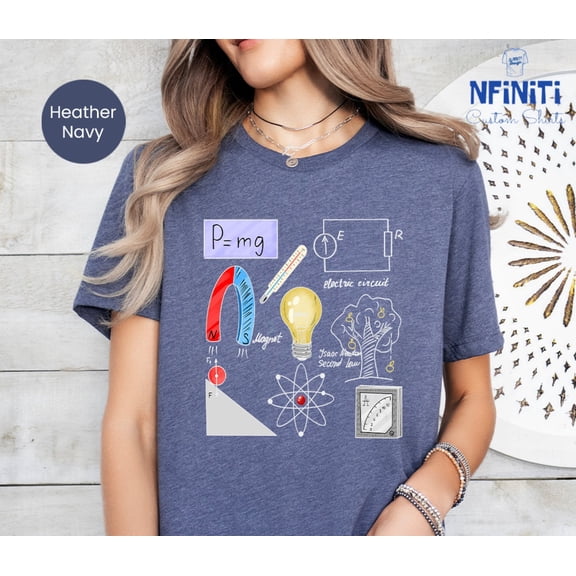 Physics Formula Science Student Gift T-Shirt