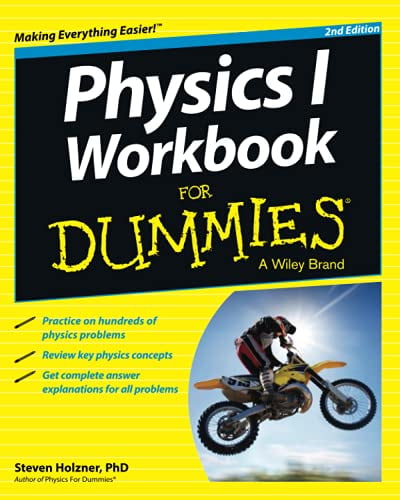 Pre-Owned Physics I Workbook For Dummies, 2nd Edition (Paperback) 1118825772 9781118825778