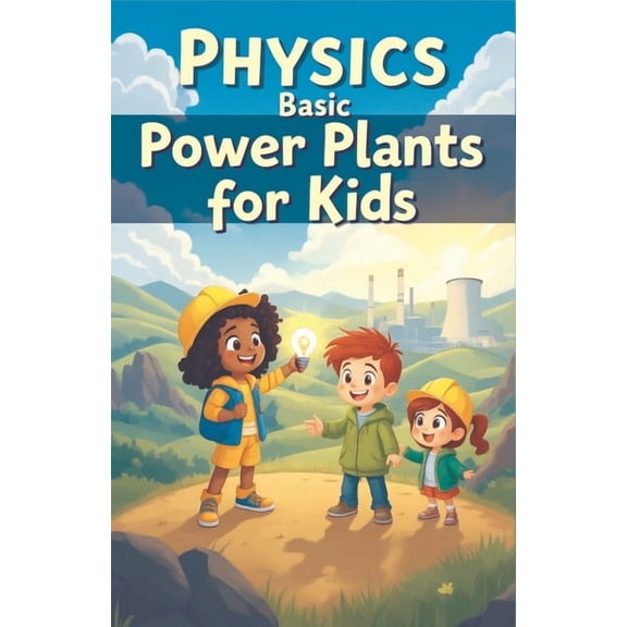 Physics Kids Books Physics Basic Power Plants for Kids: How Coal Nuclear Solar Wind Hydro Geothermal Tidal Fusion and Hydrogen Generate Ele, Book 15, (Paperback)